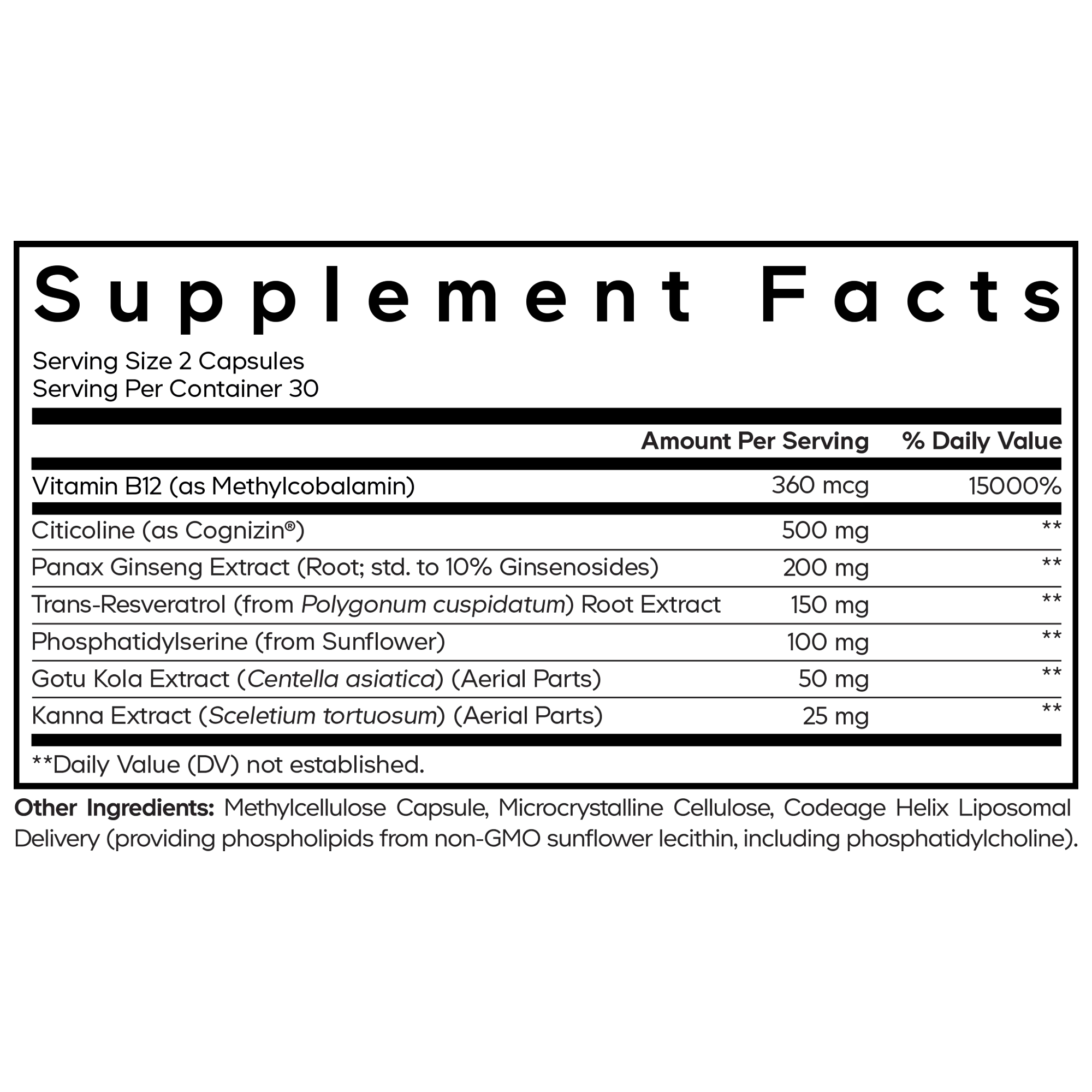 Brain Focus Vitamins+ - Image 5