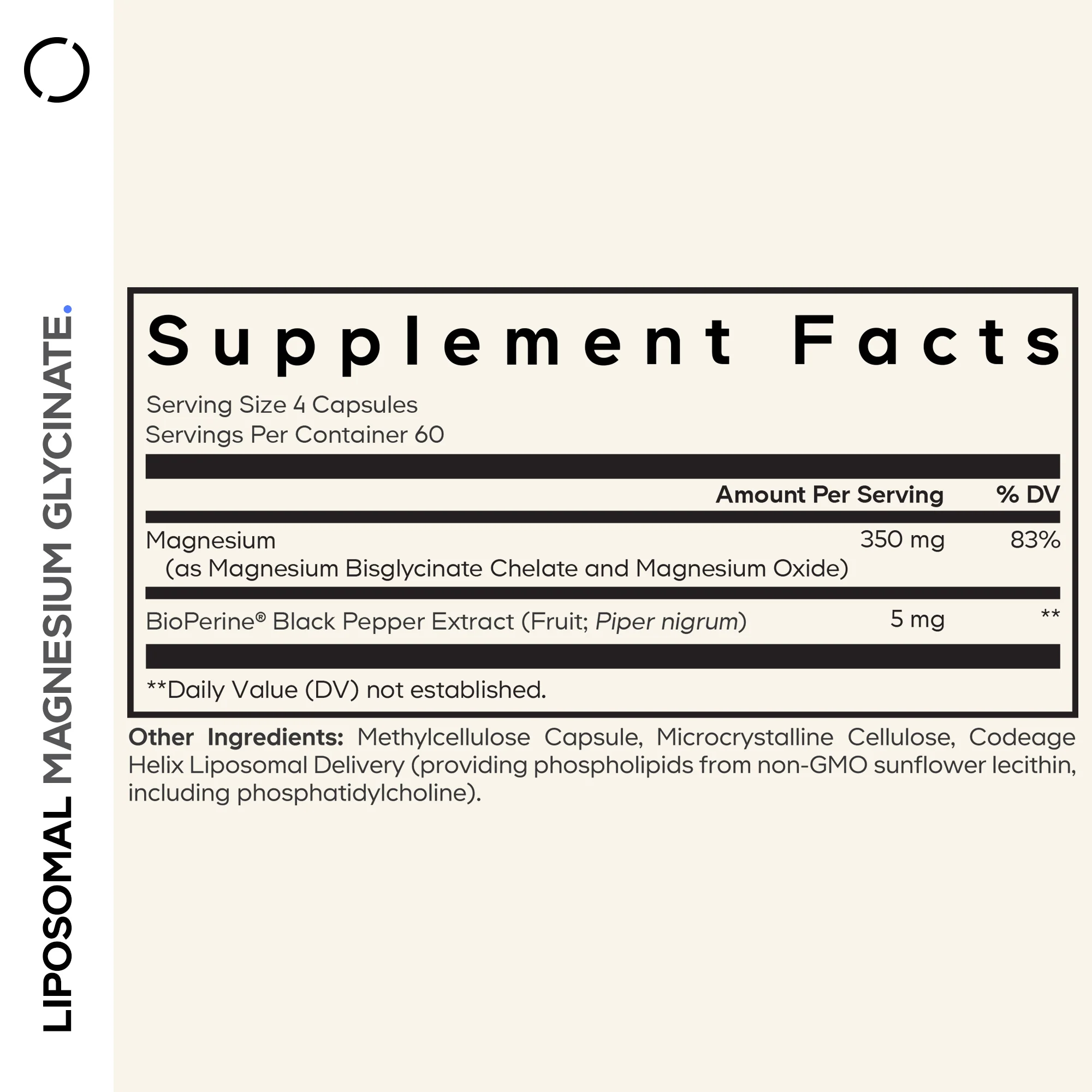 Liposomal Magnesium Glycinate Capsules Large - Image 4