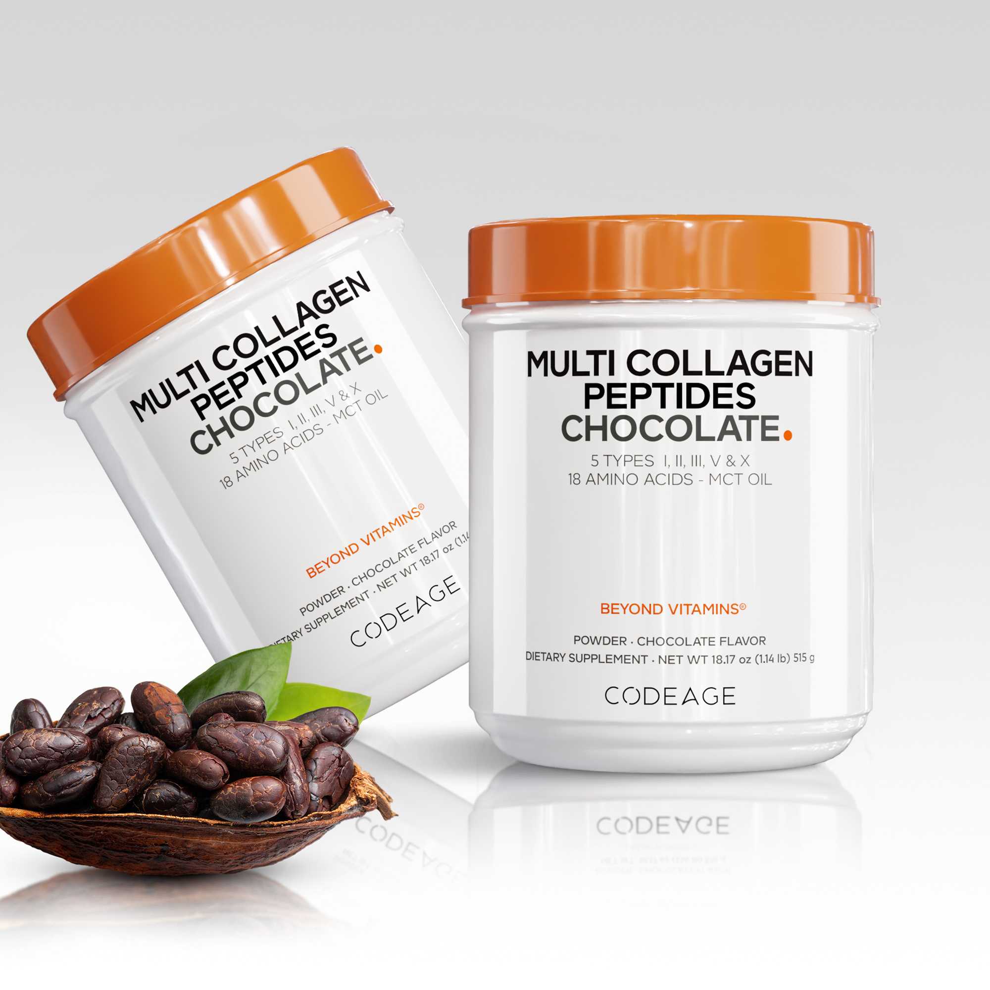 Multi Collagen Peptides Chocolate Powder - Image 3