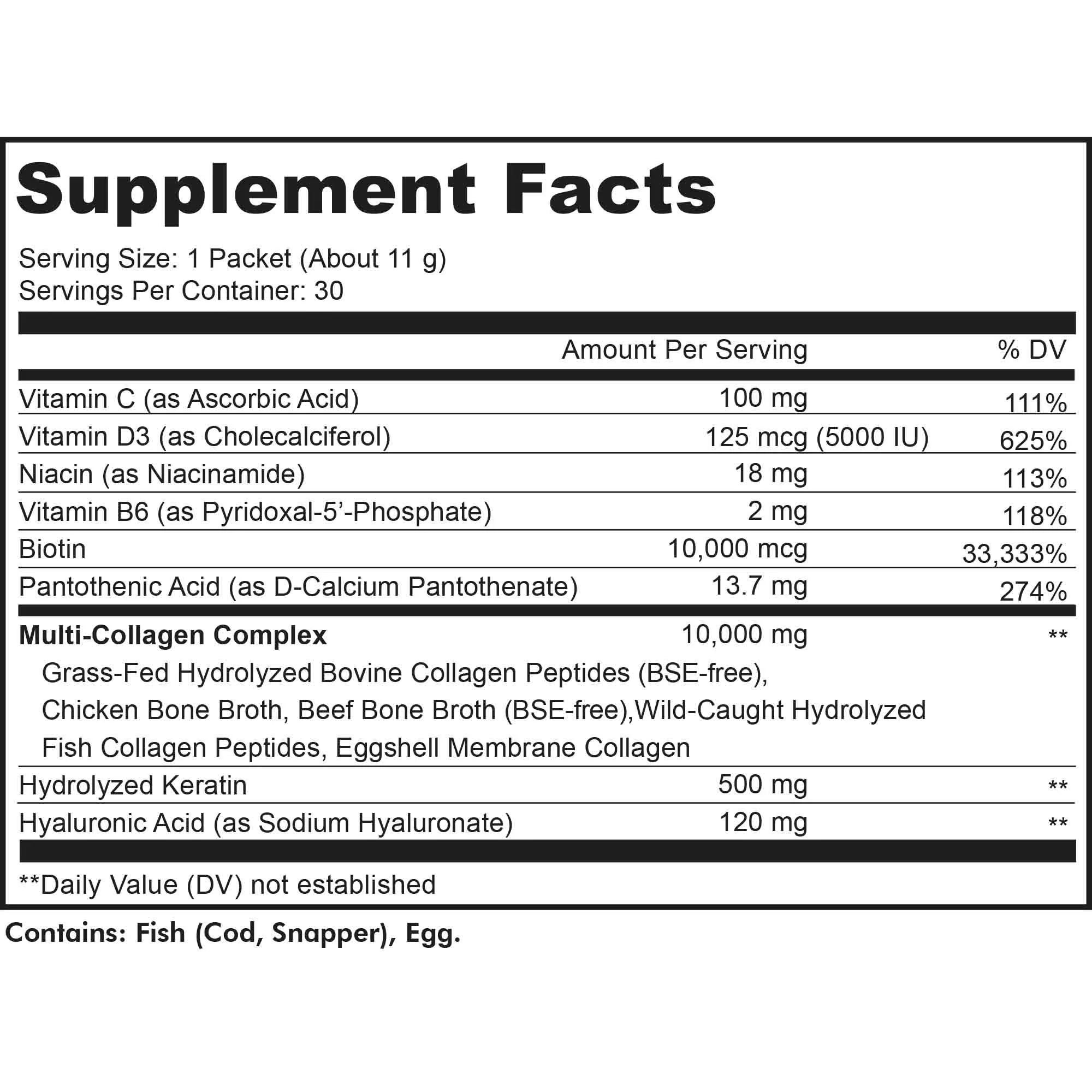 Multi Collagen Peptides Powder Platinum Stick Pack - Image 6