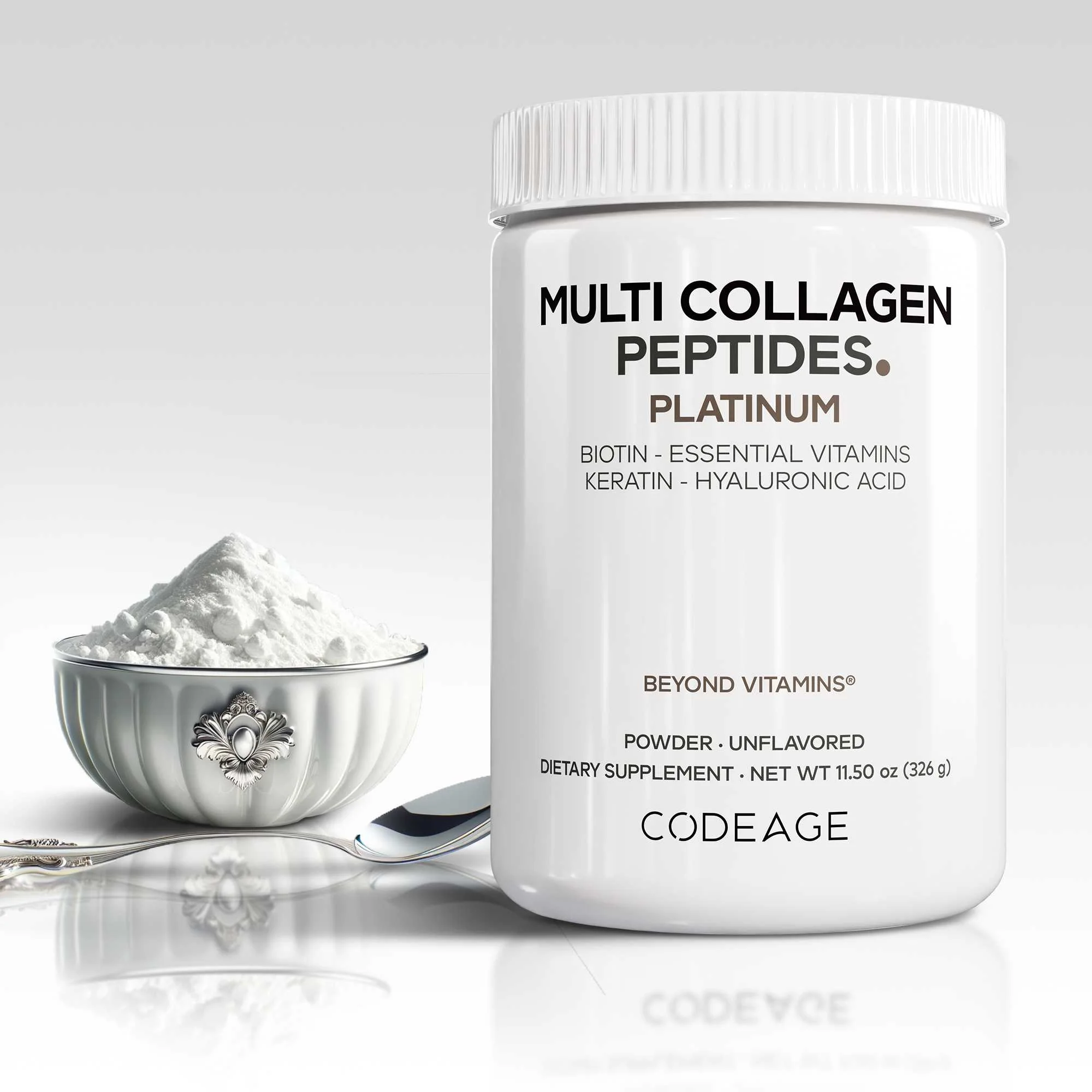 Multi Collagen Peptides Powder Platinum - Image 3