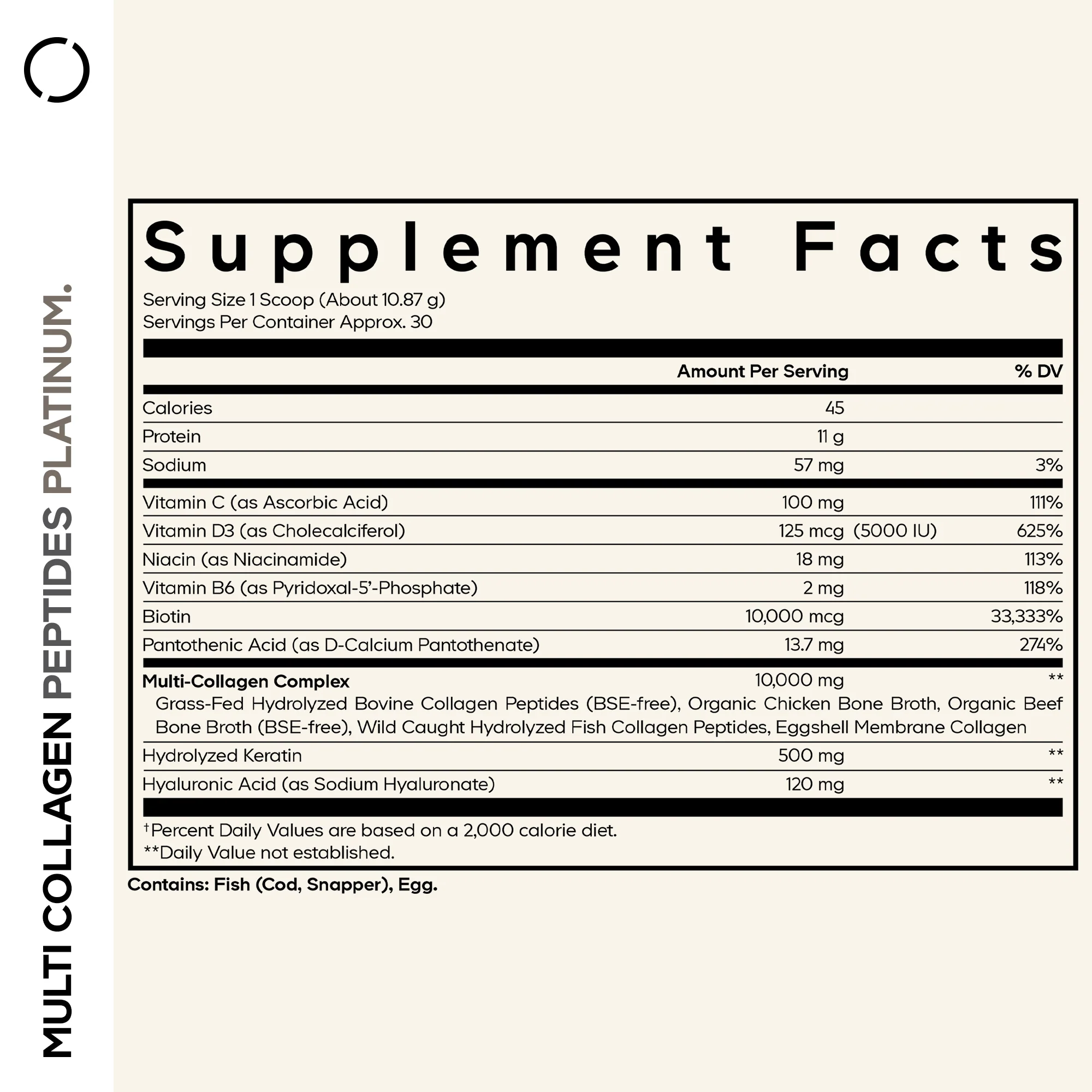 Multi Collagen Peptides Powder Platinum - Image 4