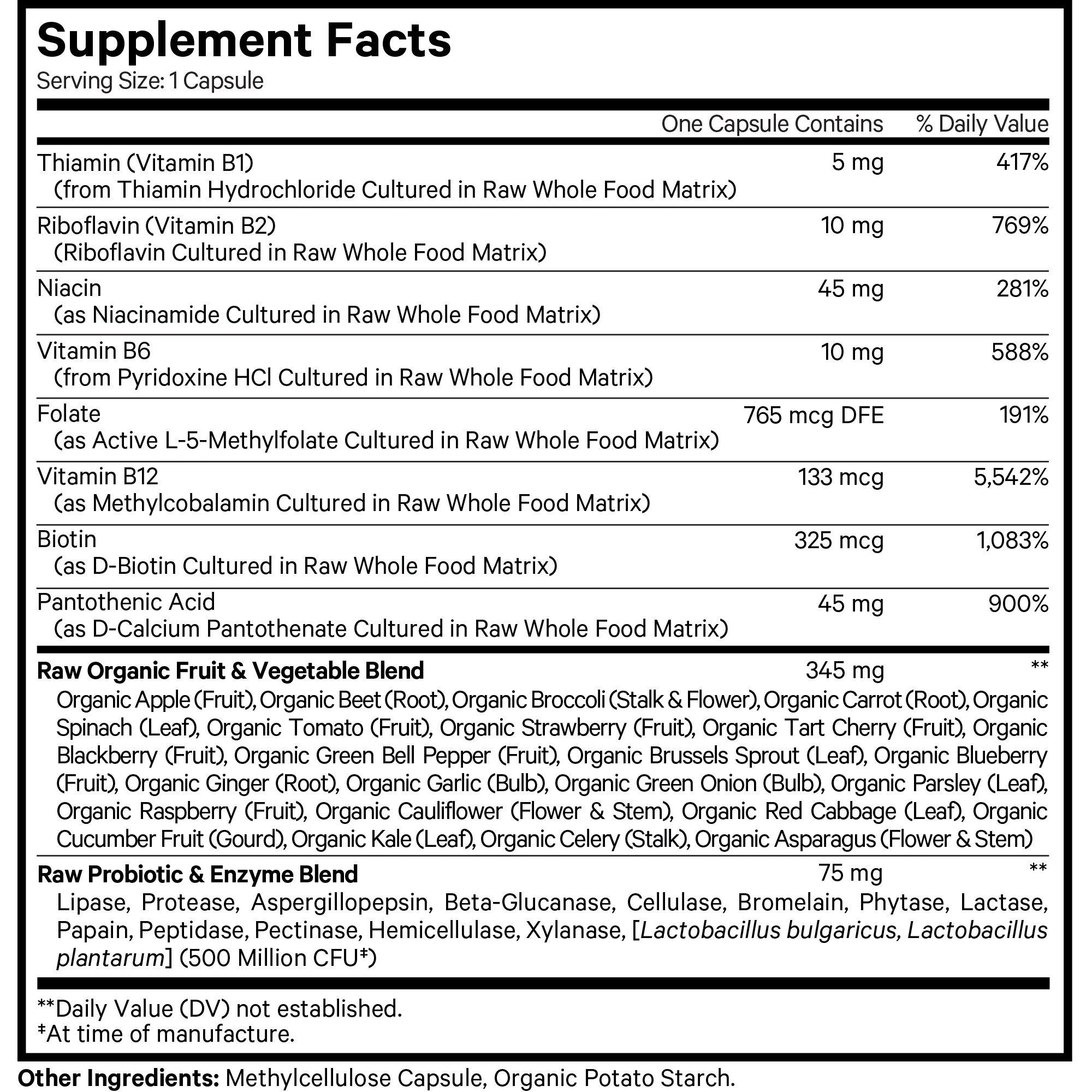 Raw Vitamin B Complex - Image 4