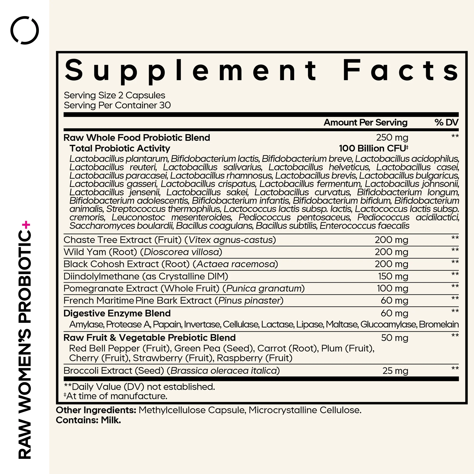 Raw Women's Probiotic+ - Image 4